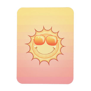 Ímã Sol sorridente