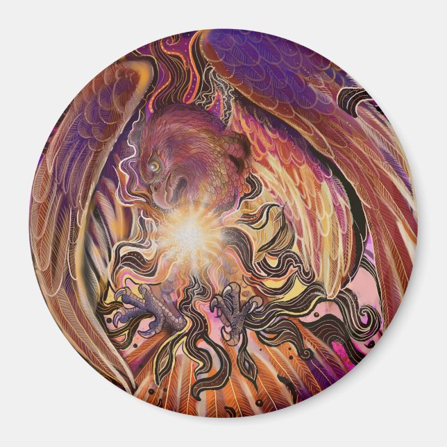 Imã Solar Burst Hawk (Frente)