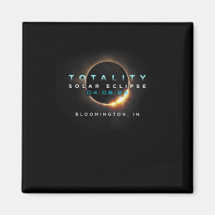 Imã Solar Eclipse 2024 Bloomington Na Totalidade 04-08