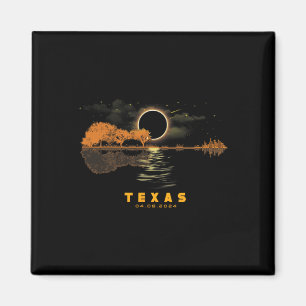 Imã Solar Eclipse 2024 Guitar 04.08.24 Totalidade Texa