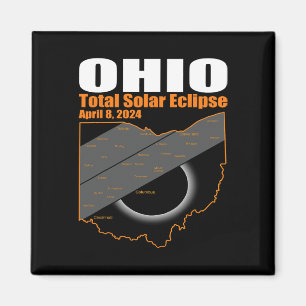 Imã Solar Eclipse 2024 State Ohio Map Total Solar Ecli