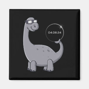 Imã Solar Eclipse Dino 04.08.2024 Diversão Toddler Boy