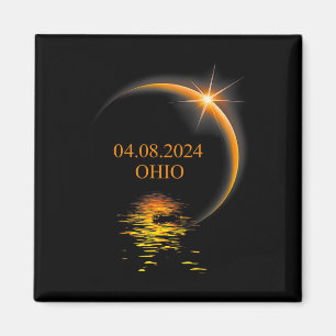 Imã Solar Eclipse Ohio Usa Totalidade 1
