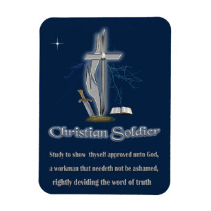 Ímã Soldado Cristão