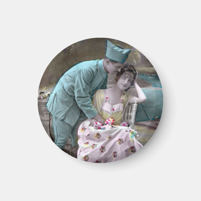 Imã Soldado e Lover (Frente)