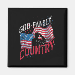 Imã Soldado Nacional da Família Deus Estados Unidos Si
