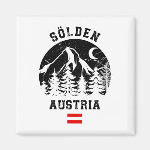 Imã Sölden Áustria Alpes Estação de Esqui Esqui Alpino
