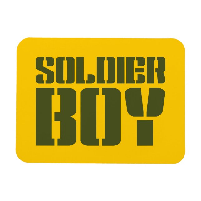 ÍMÃ SOLDIER BOY (Horizontal)