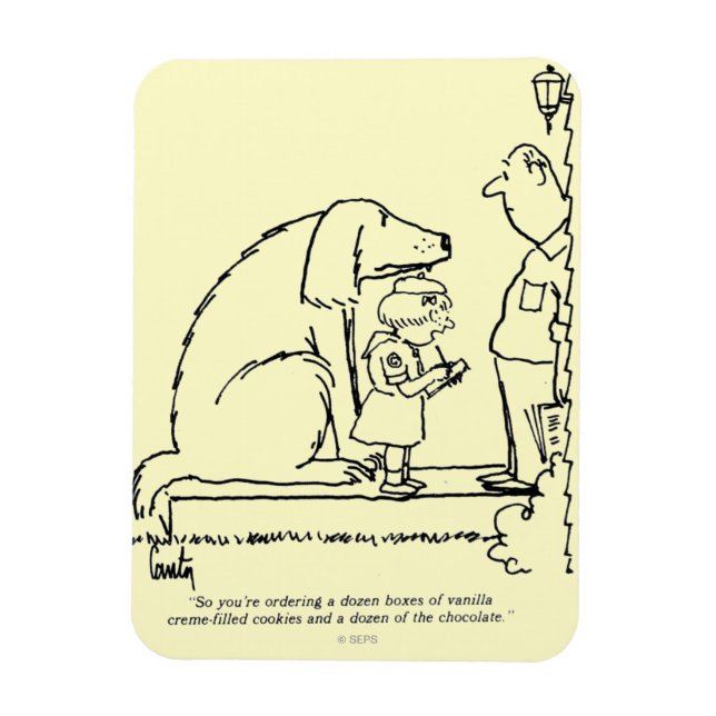 Ímã Solicitação de cookies (Vertical)