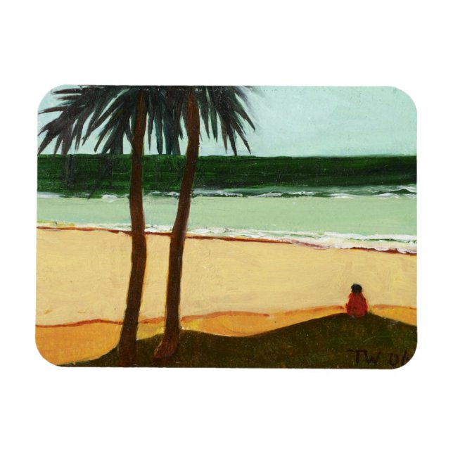Ímã Solitude de praia em 2006 (Horizontal)