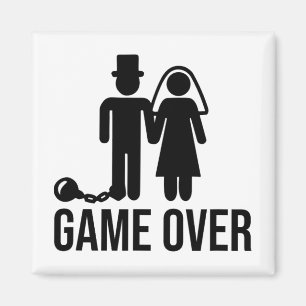 Imã Solteiro De Casamento De Noiva Engraçado Bachelore
