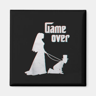 Imã Solteiro De Casamento Engraçado Noivo Bachelorette