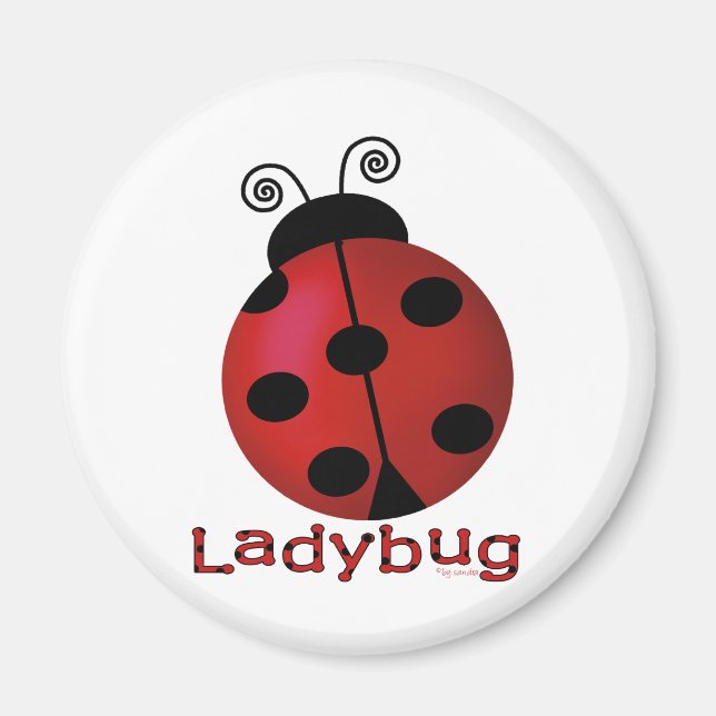 Imã Solteiro Ladybug (Frente)