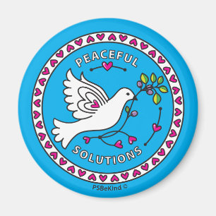 Imã Soluções pacíficas 1_Round Magnet 2,25"