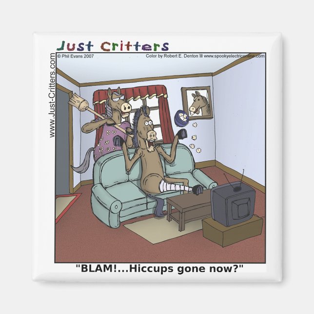 Imã Soluços de Cavalo (Frente)