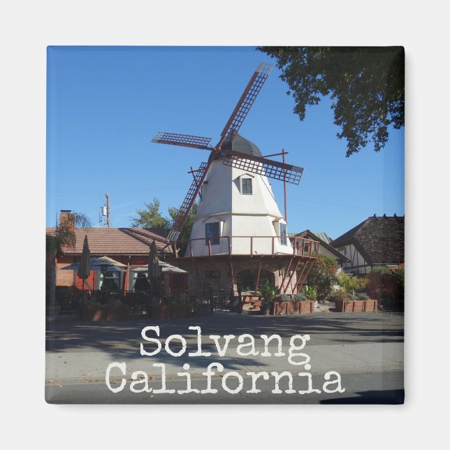 Imã Solvang California Magnet (Frente)