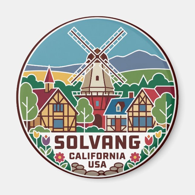 Imã Solvang EUA (Frente)