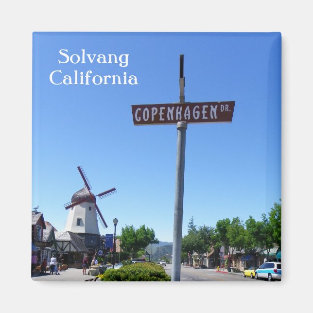 Imã Solvang Magnet! (Frente)