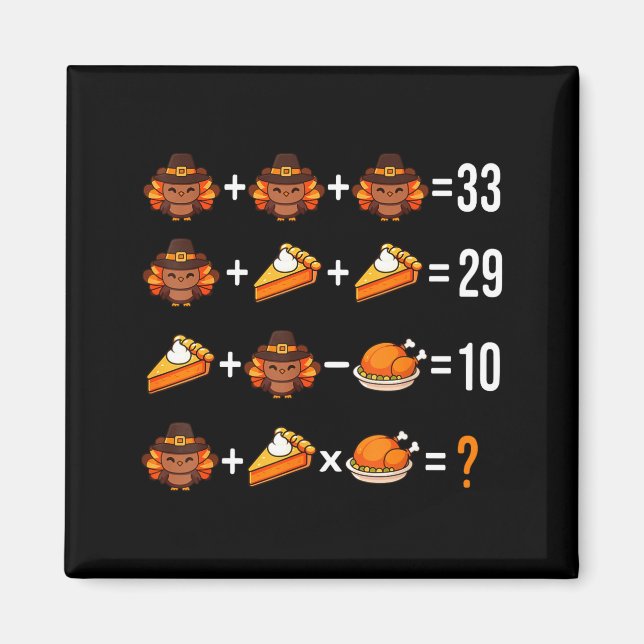 Imã Solve The Problem Funny 67 Meme Brainrot Math Teac (Frente)