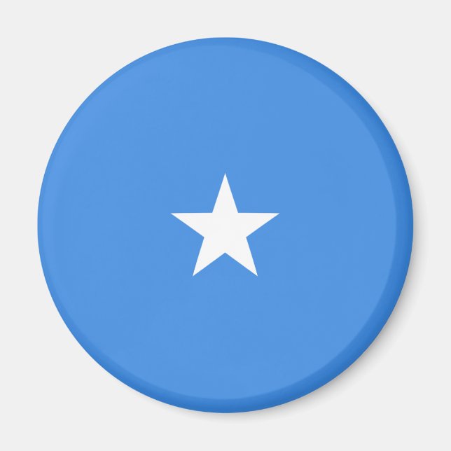 Imã Somalia Fisheye Flag Magnet (Frente)