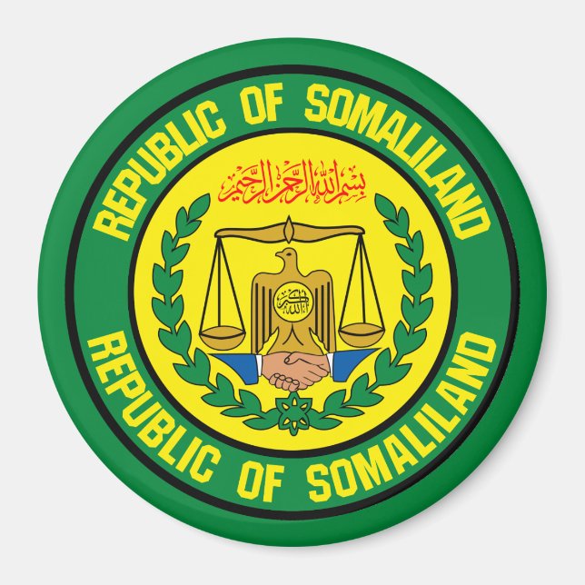 Imã Somaliland Round Emblem (Frente)