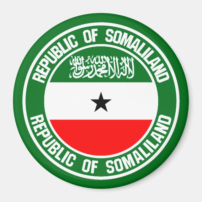 Imã Somaliland Round Emblem (Frente)