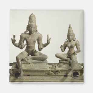 Imã Somaskanda, Chola, Tamil Nadu (bronze)