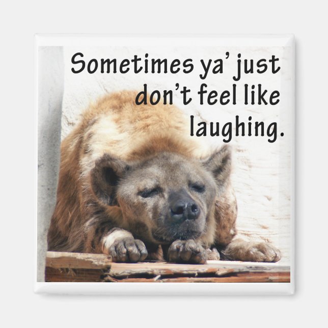 Imã Somber Hyena (Frente)