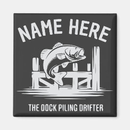 Imã Sombra de Dock com Nome Personalizado de Robalo