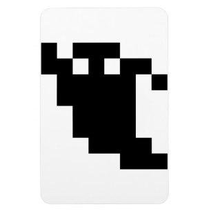 Ímã Sombra do fantasma do pixel de 8 bocados