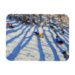 Ímã Sombras das árvores Morzine