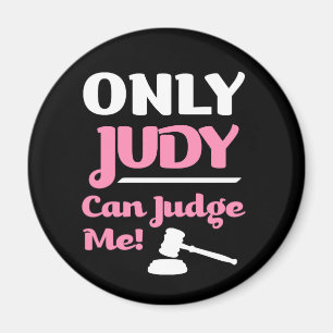 Imã Somente Judy pode julgar-me ímã engraçado