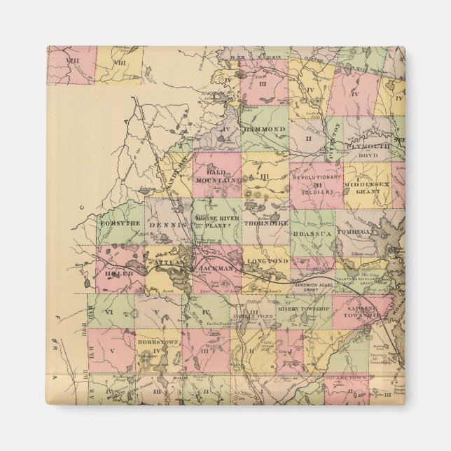 Imã Somerset Co, Maine (Frente)