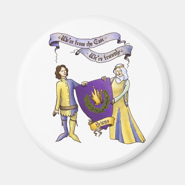 Imã Somos Amigáveis (Frente)