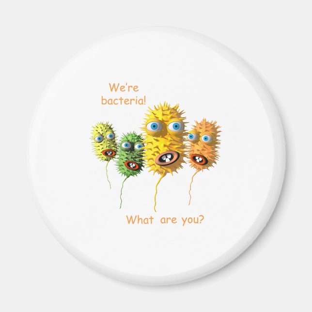 Imã Somos Bactérias (Frente)