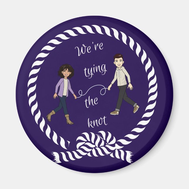 Imã Somos Casandos de anime náutico (Frente)