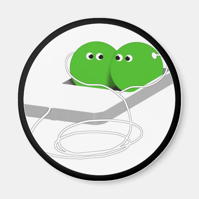 Imã Somos Como Dois Ervilhas Em Um Pod (Frente)