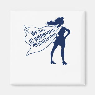 Imã Somos guerreiros CI - Super-herói
