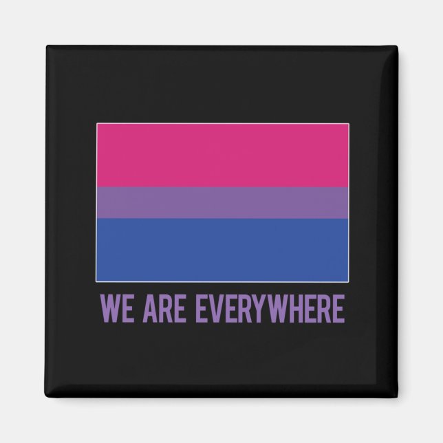 Imã Somos íman em todo lugar (bissexual) (Frente)