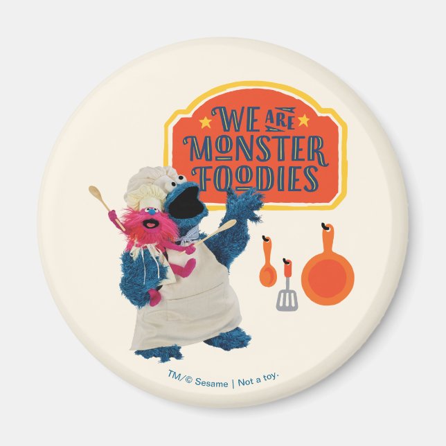Imã Somos os Monster Foodies (Frente)