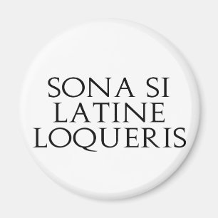 Imã Sona Si Latine Loqueris