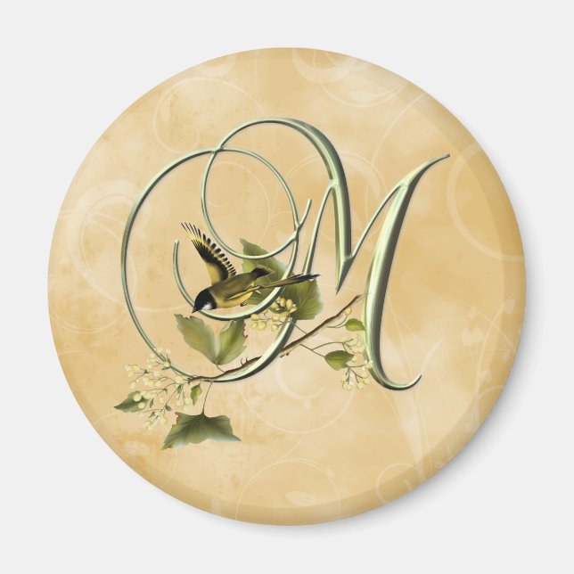 Imã Songbird Inicial M (Frente)