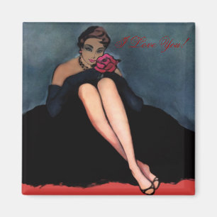 Imã Sonhando com você, magneta ~