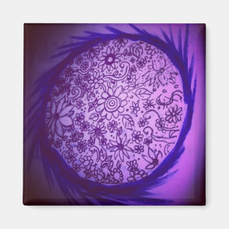 Imã Sonhar com a lua roxa