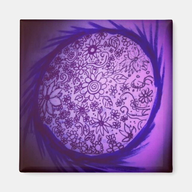 Imã Sonhar com a lua roxa (Frente)