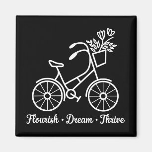 Imã Sonho Farto Bicicleta Floral 8647 Funny Anti