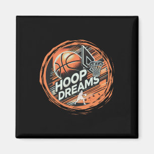 Imã Sonhos Ativos de Hoop de Basquete