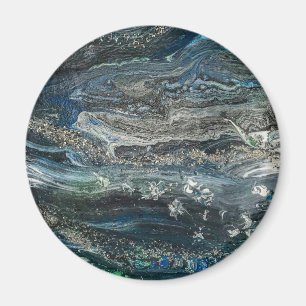 Imã Sonhos da pintura do abstrato Oceano 20