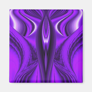 Imã Sonhos de Arco-Íris de Flor Roxo