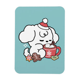 Ímã Sonhos De Bolachas Cozy - Chocolate Quente e Natal
